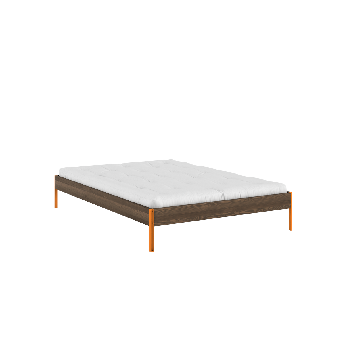 CORE BED CAROB BROWN SOLAR ORANGE 140X200