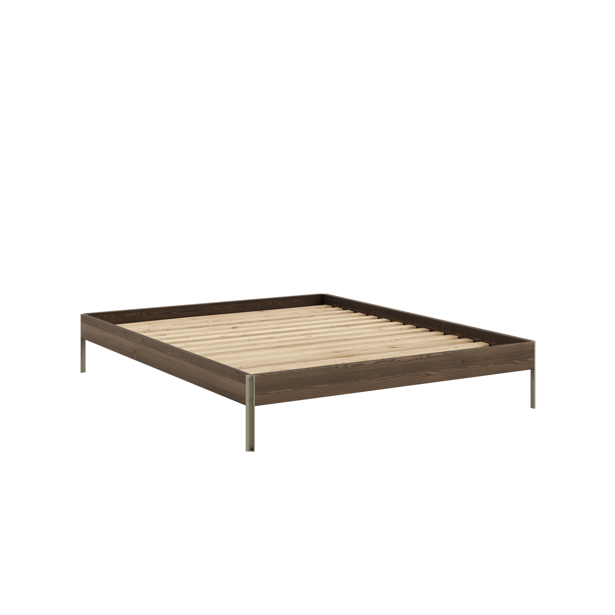 CORE BED CAROB BROWN SAGE GREEN 160X200