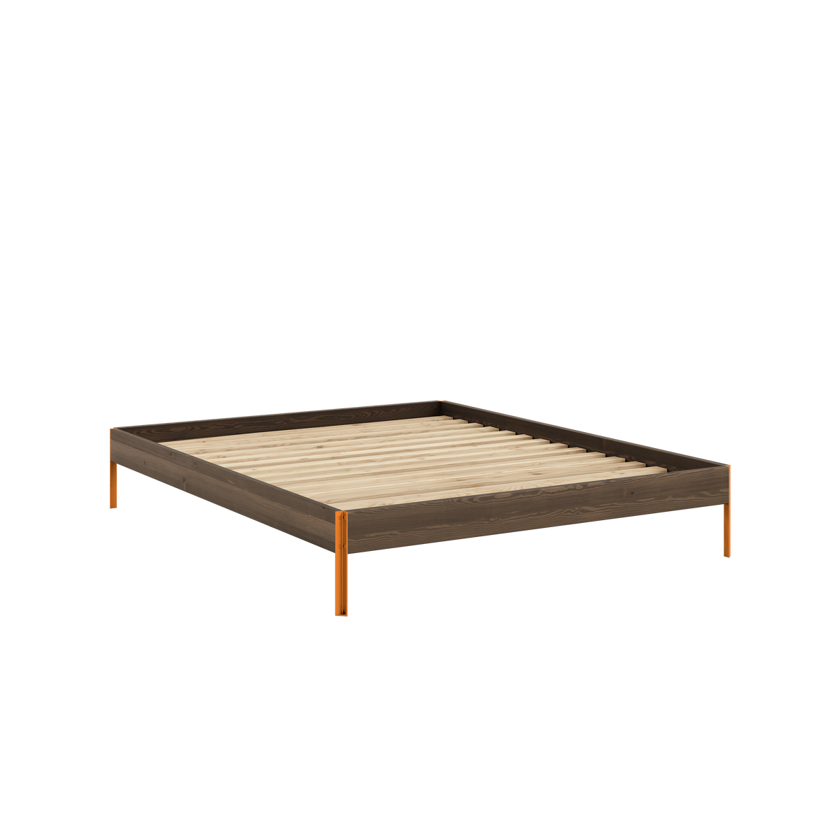 CORE BED CAROB BROWN SOLAR ORANGE 160X200