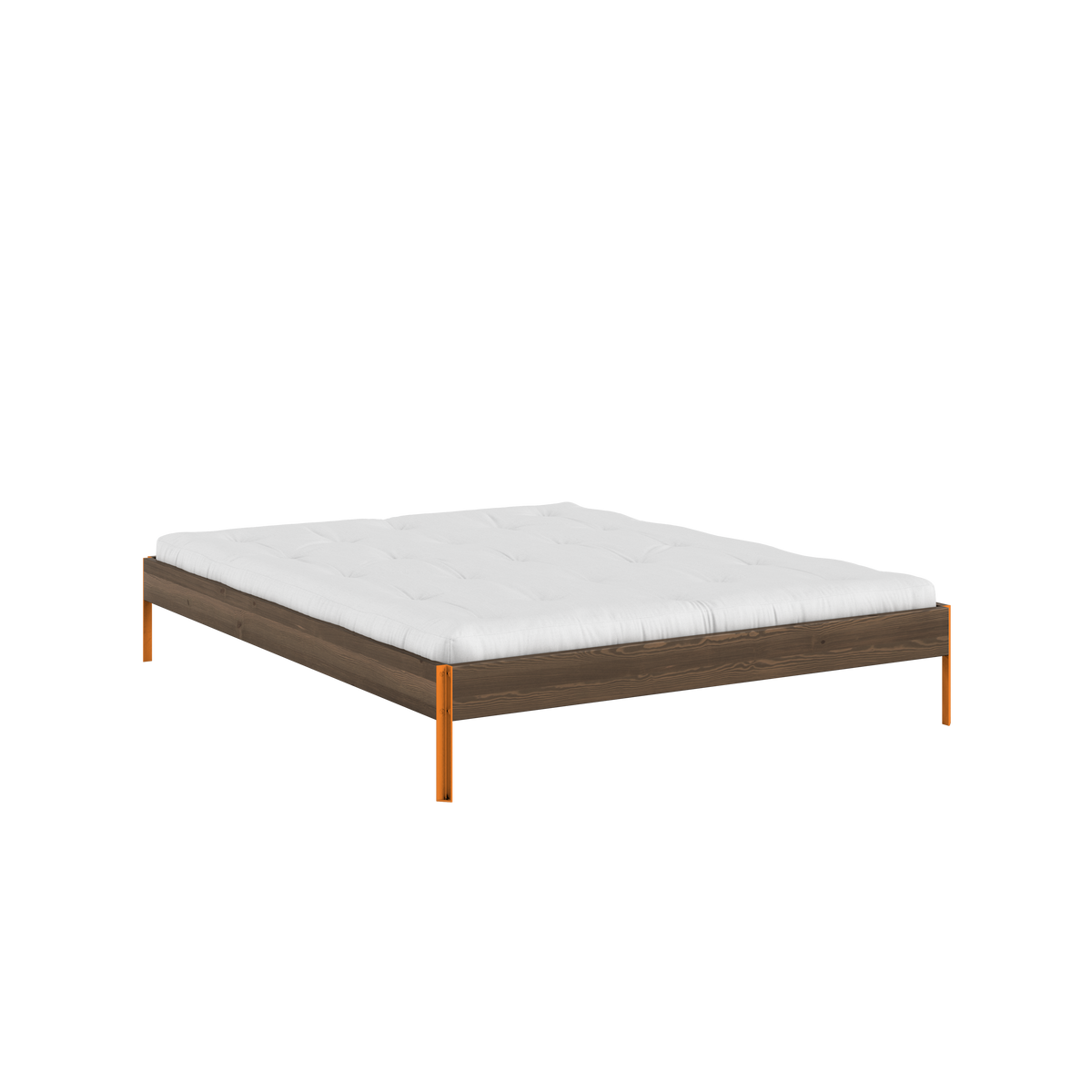 CORE BED CAROB BROWN SOLAR ORANGE 160X200