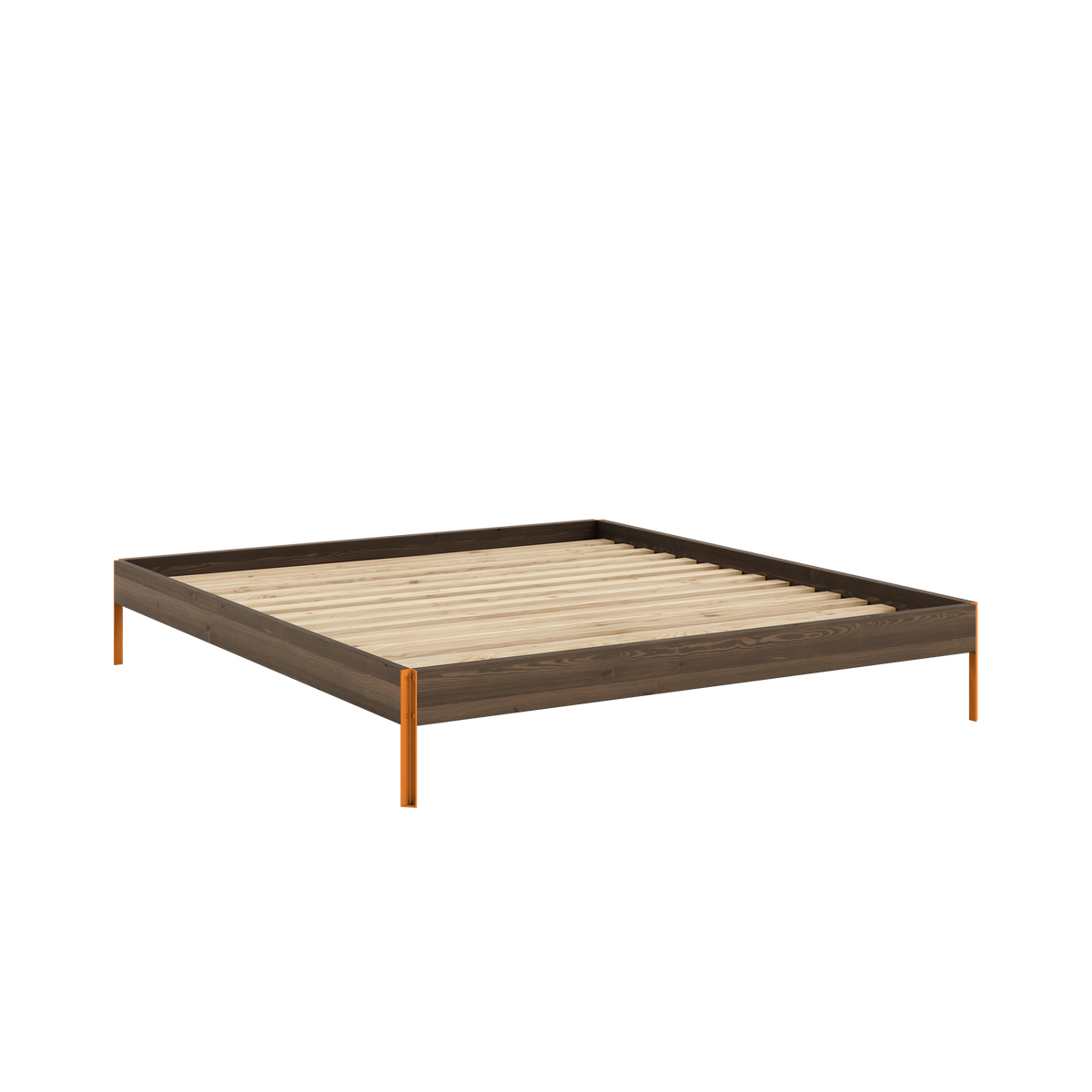 CORE BED CAROB BROWN SOLAR ORANGE 180X200
