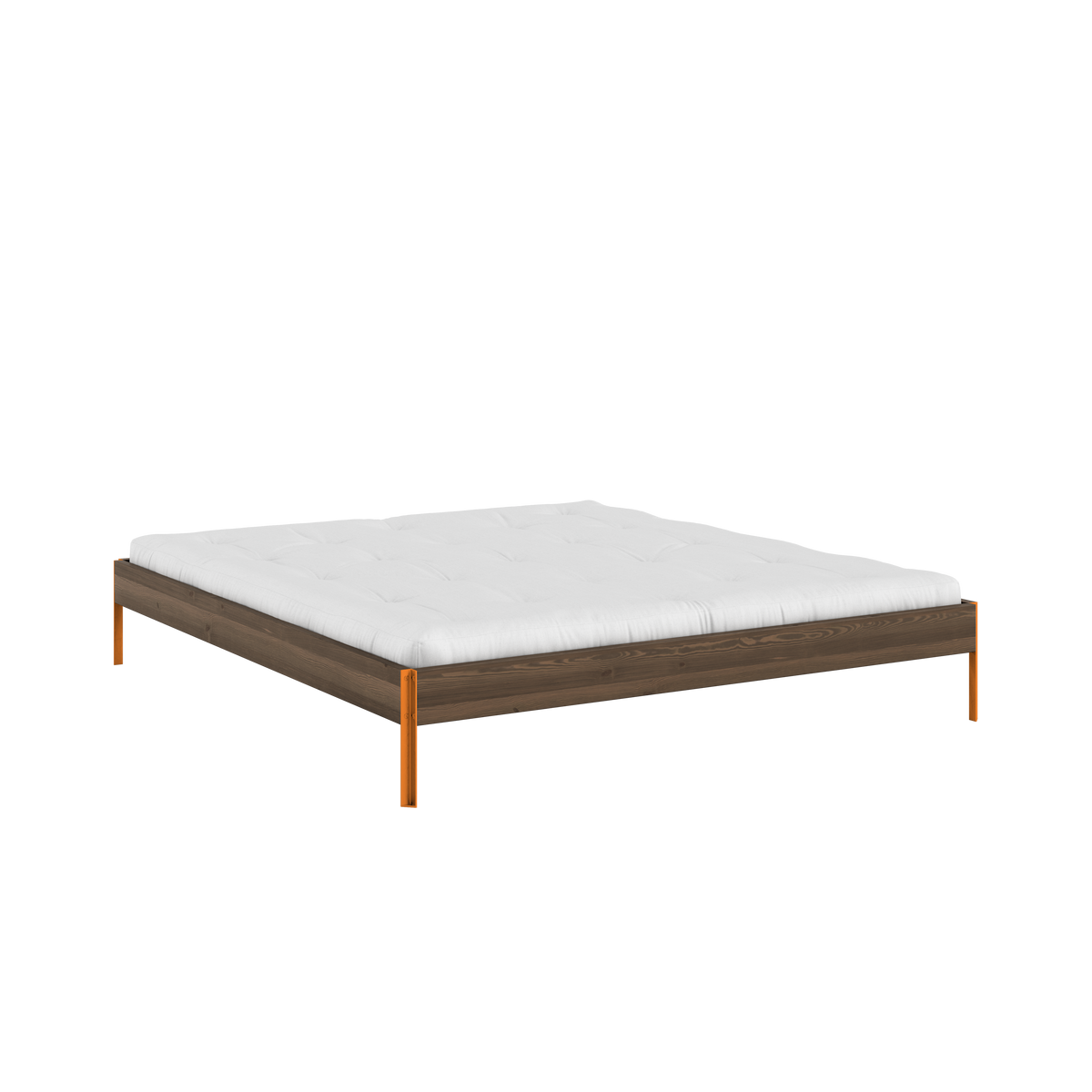 CORE BED CAROB BROWN SOLAR ORANGE 180X200