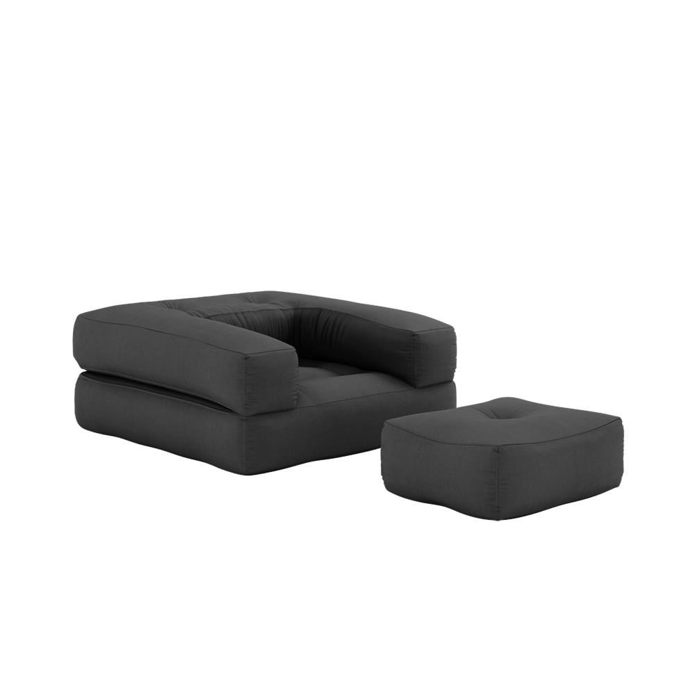 CUBE CHAIR DARK GREY
