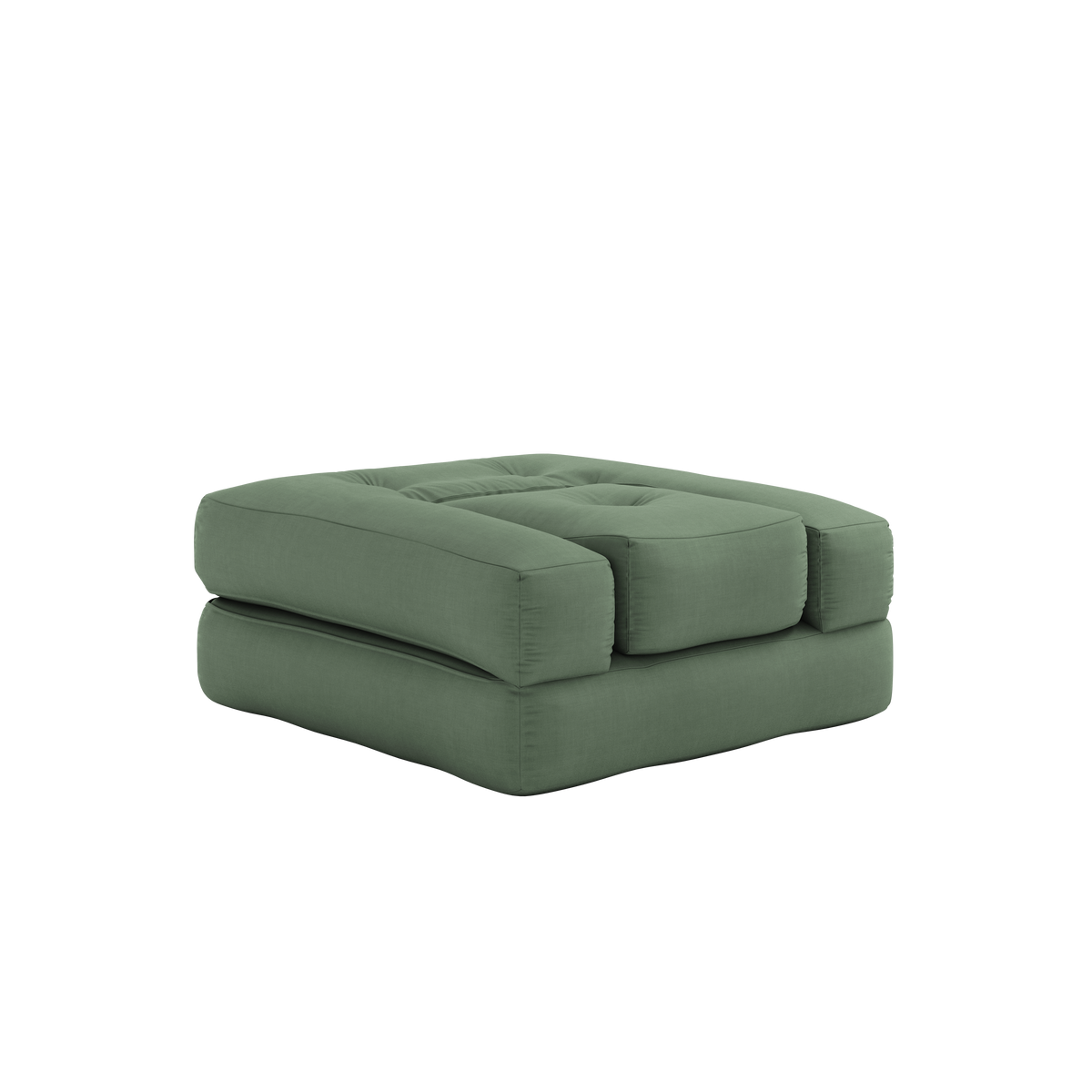CUBE CHAIR OLIVE GREEN