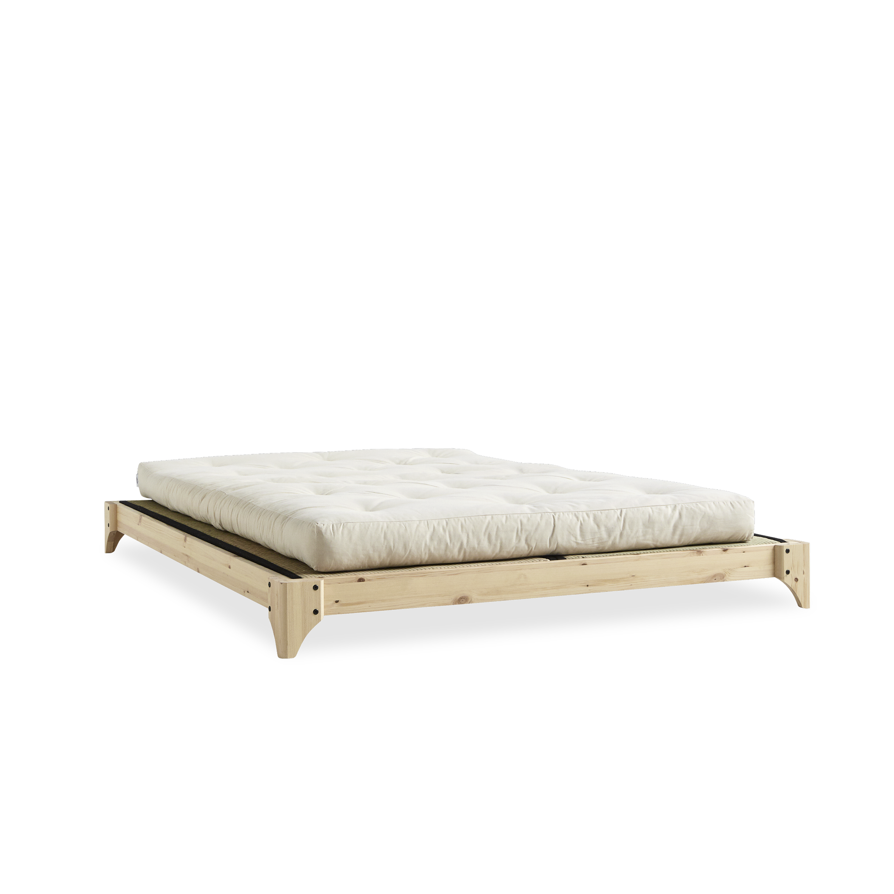 ELAN BED CLEAR LACQUERED 140 X 200