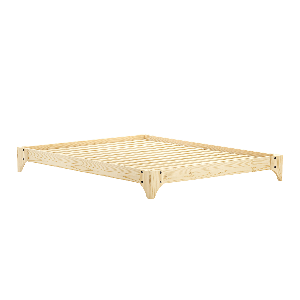 ELAN BED CLEAR LACQUERED 160 X 200