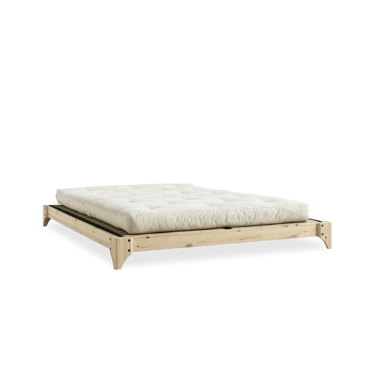 ELAN BED CLEAR LACQUERED 160 X 200