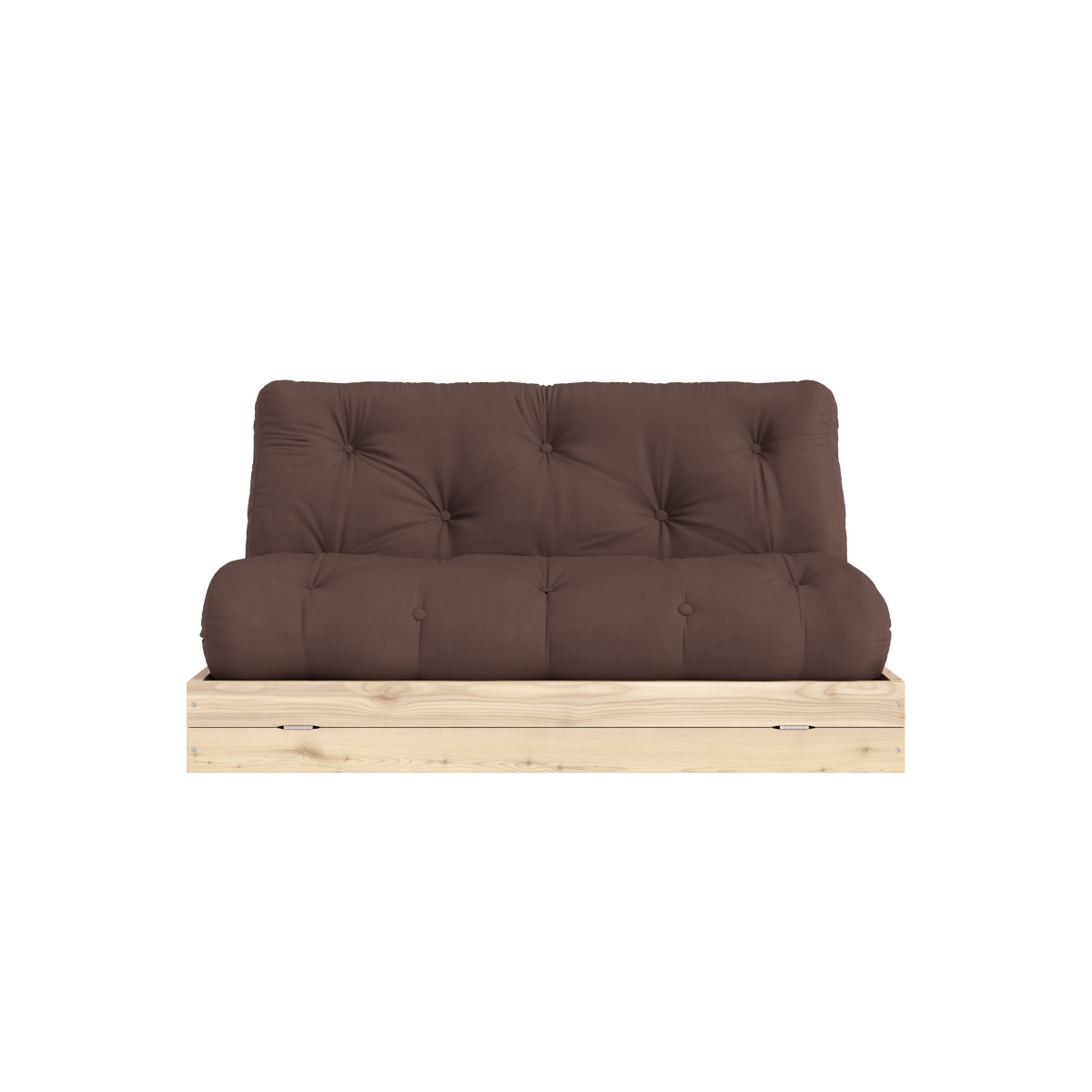 FLIP RAW 140 X 200 AVEC MATELAS MARRON