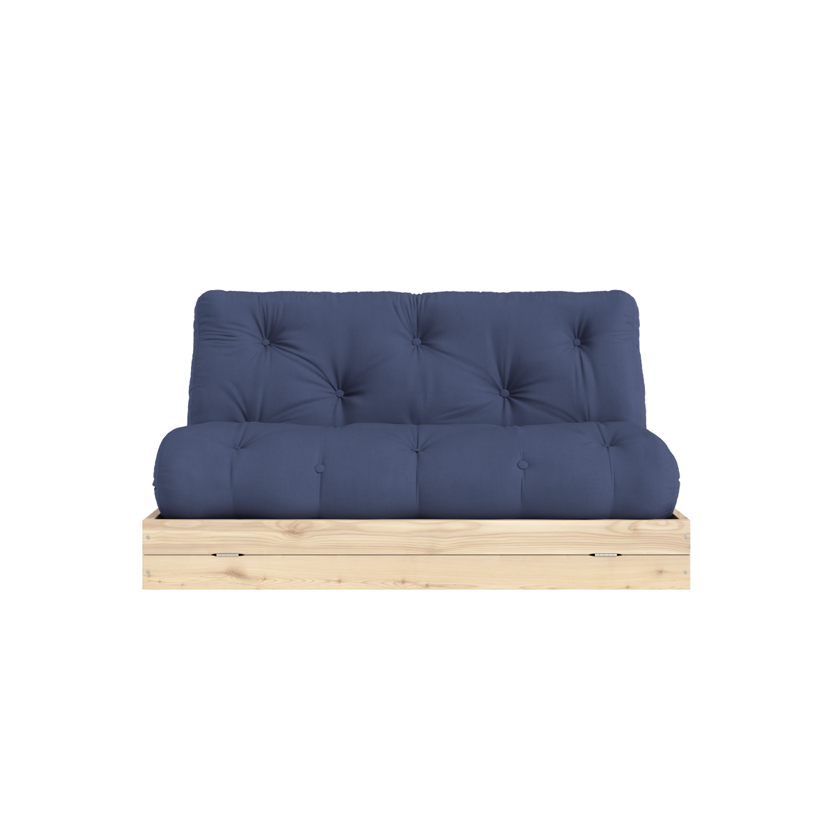 FLIP RAW 140 X 200 AVEC MATELAS BLEU MARINE