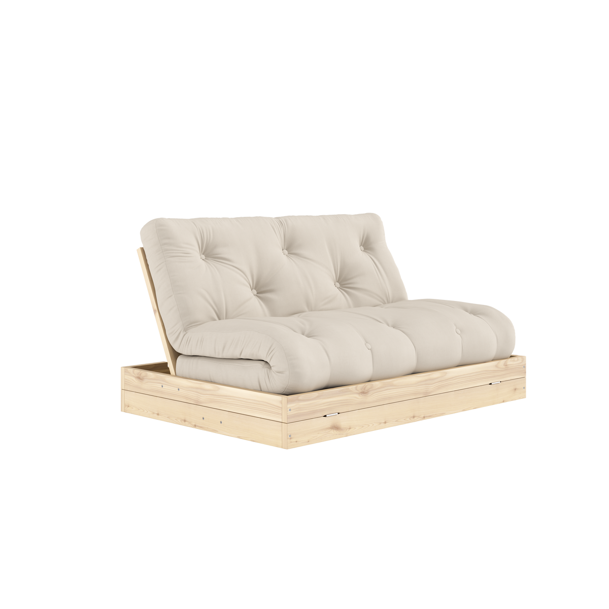 FLIP RAW 140 X 200 AVEC MATELAS BEIGE