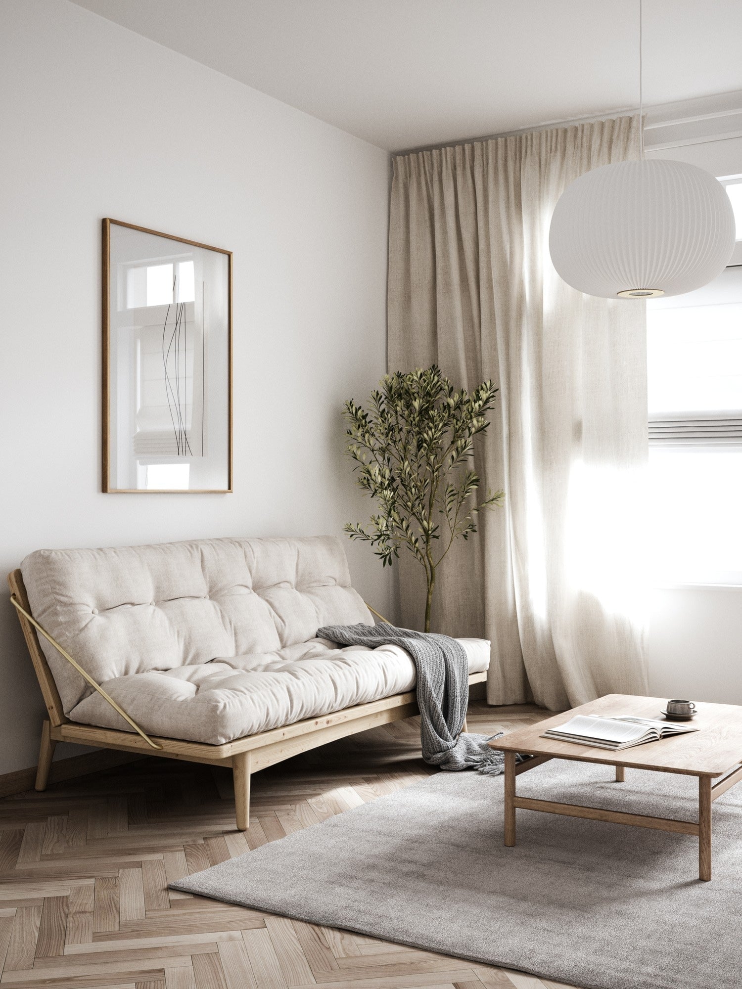 FOLK TRANSPARENT VERNISÉ AVEC 5 COUCHES MATELAS MIXTE CHARBON