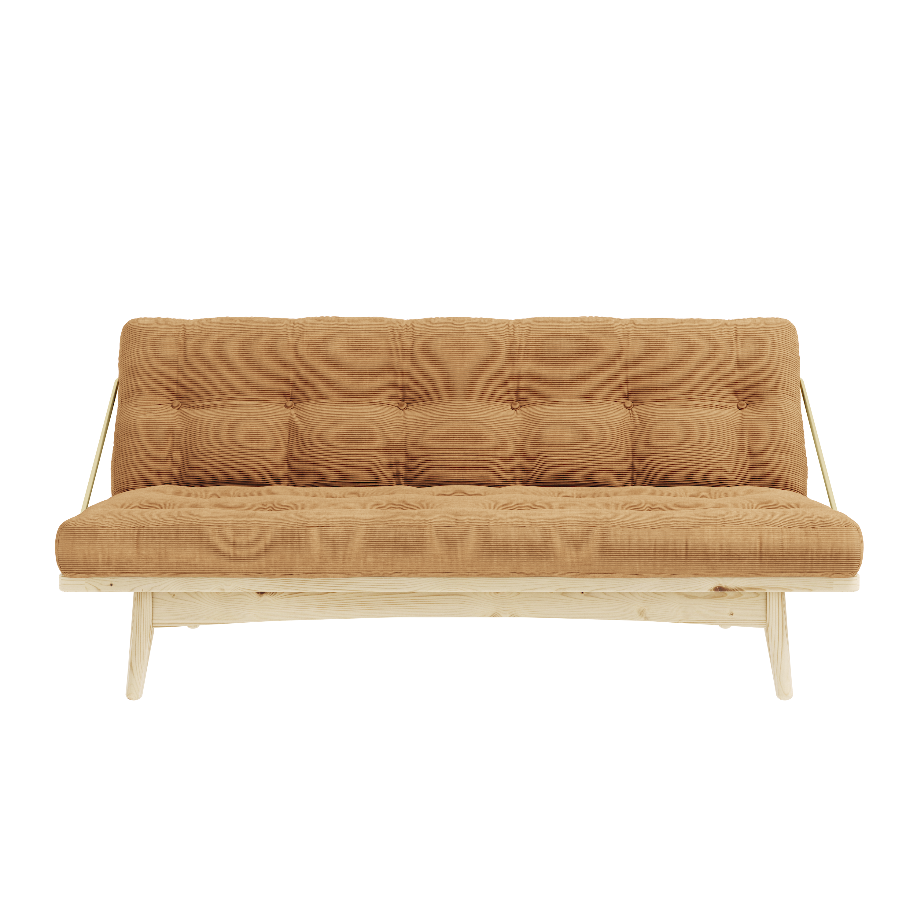 FOLK TRANSPARENT VERNISÉE AVEC 5 COUCHES - MATELAS MIXTE MARRON FUDGE