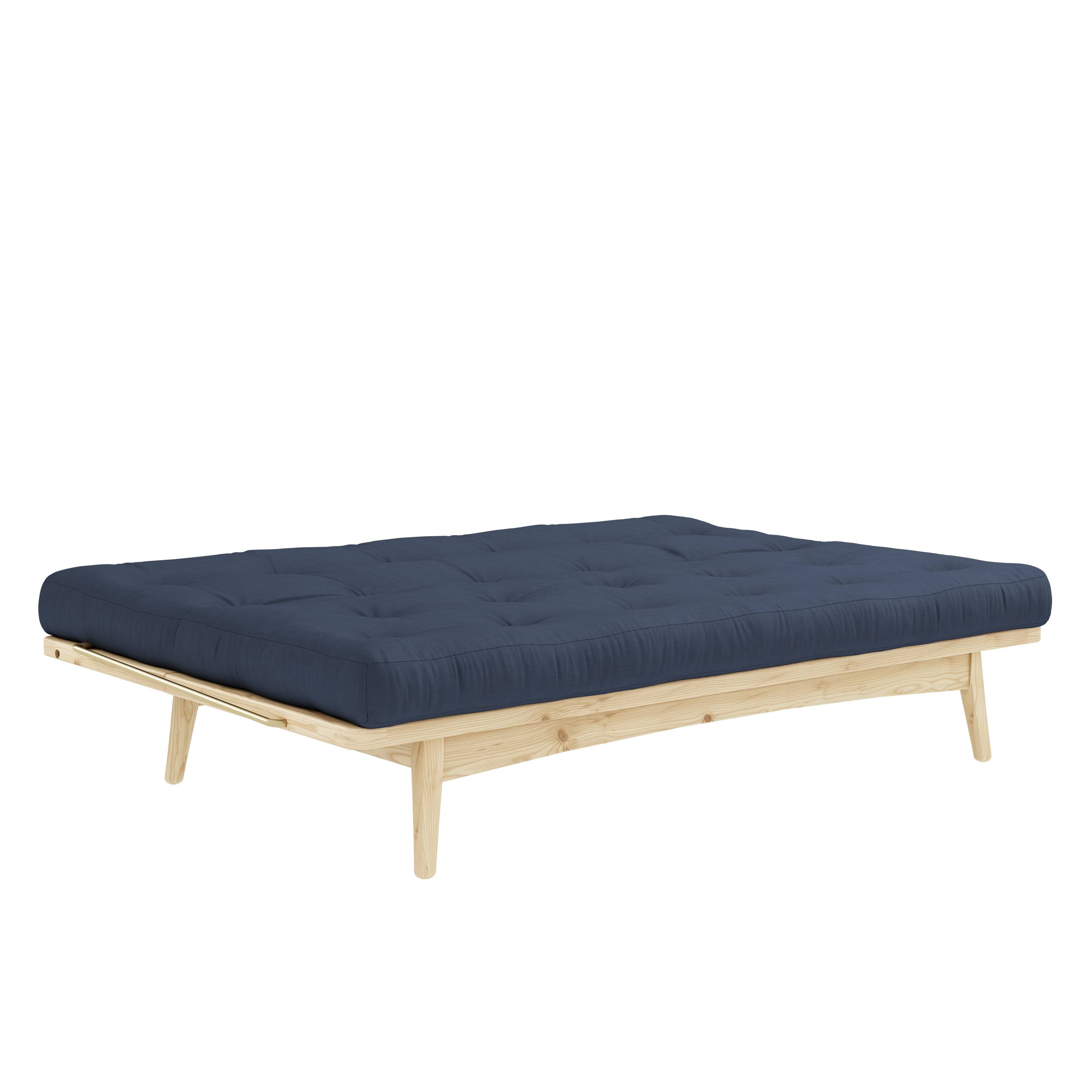 FOLK CLAIR VERNIS W. MATELAS MIXTE 5 COUCHES MAT MARINE
