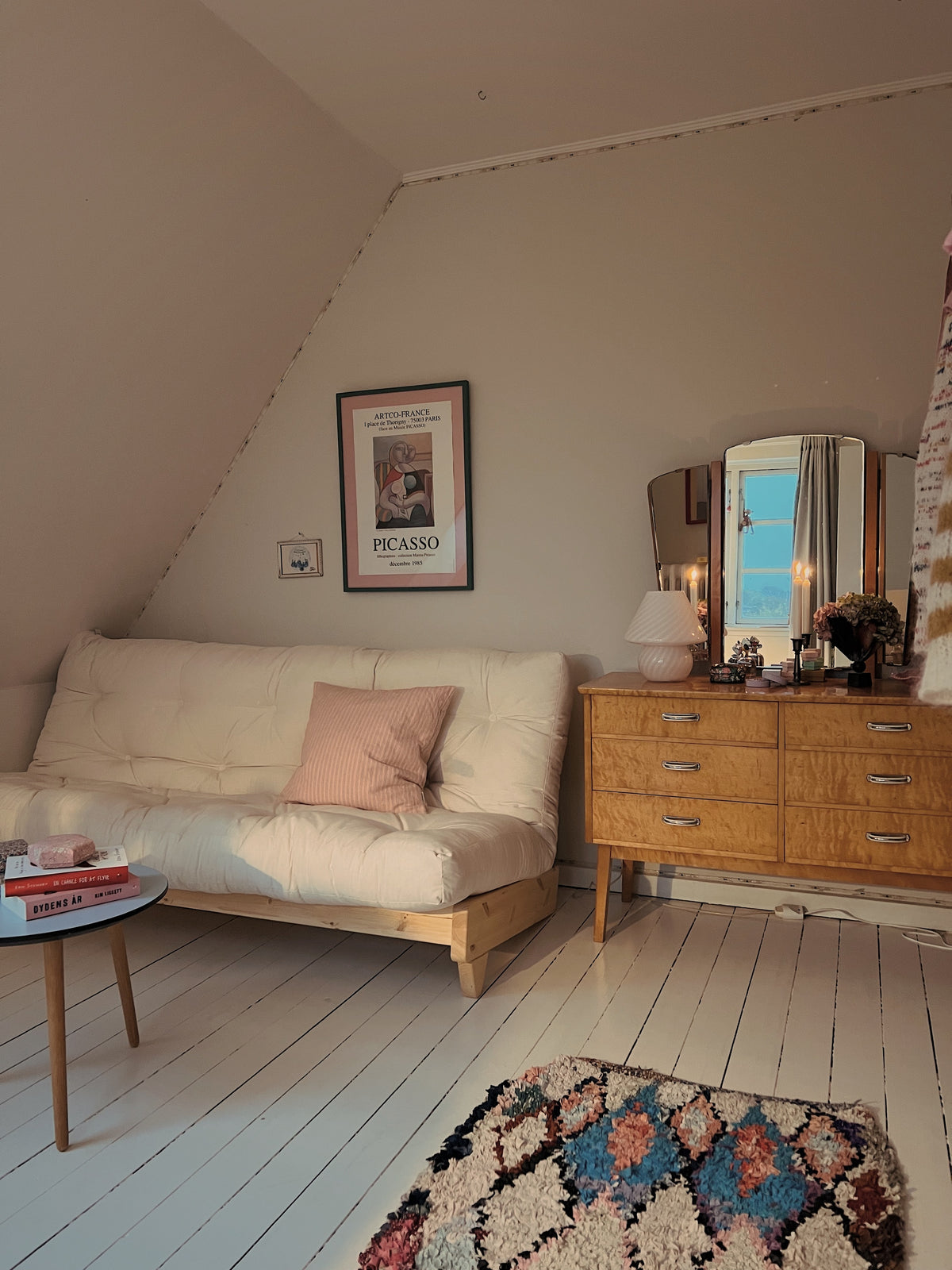 FRESH CLEAR LACQUERED W. FRESH MATTRESS MOCCA