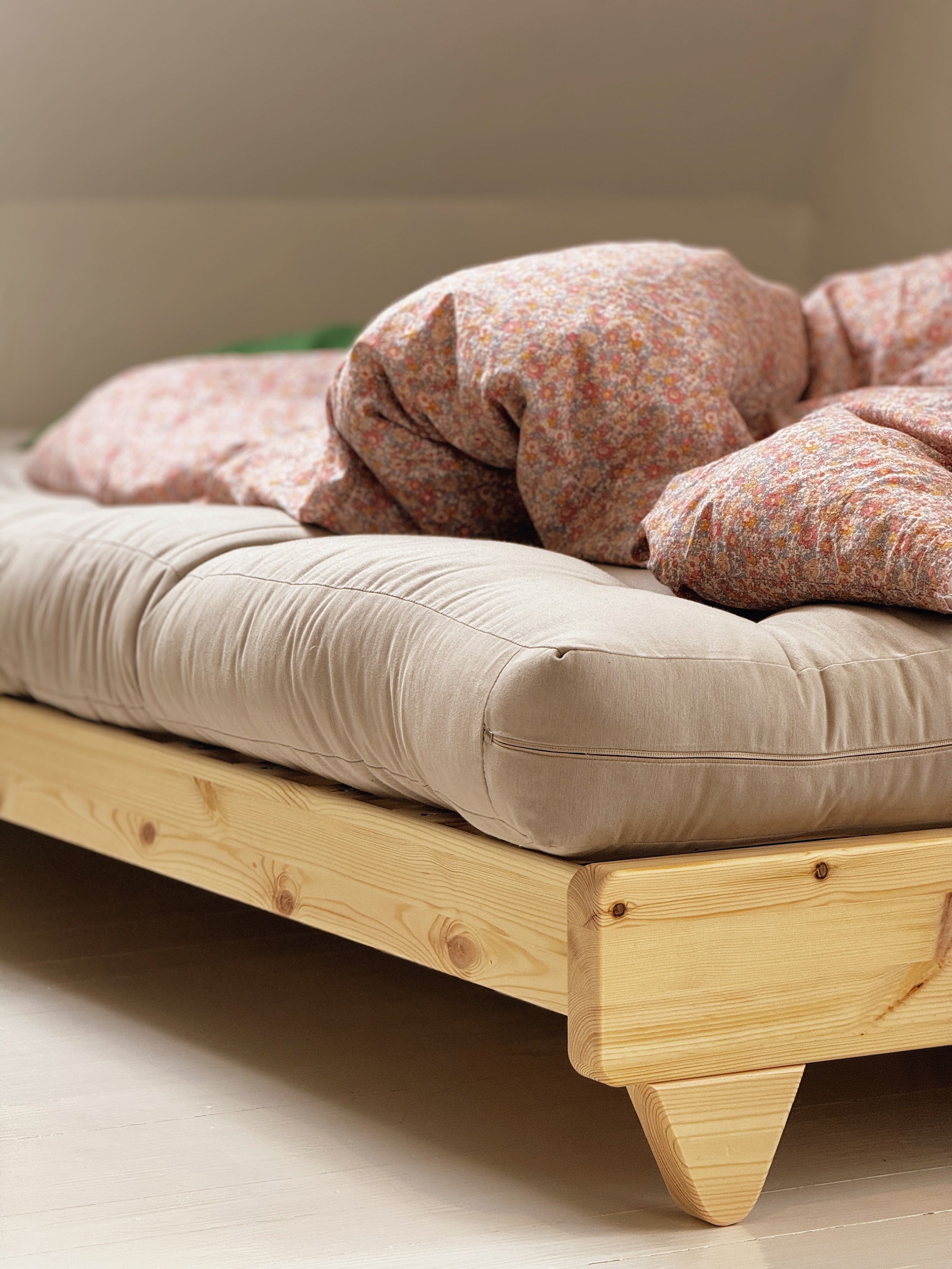 FRESH CLEAR LACQUERED W. FRESH MATTRESS NAVY