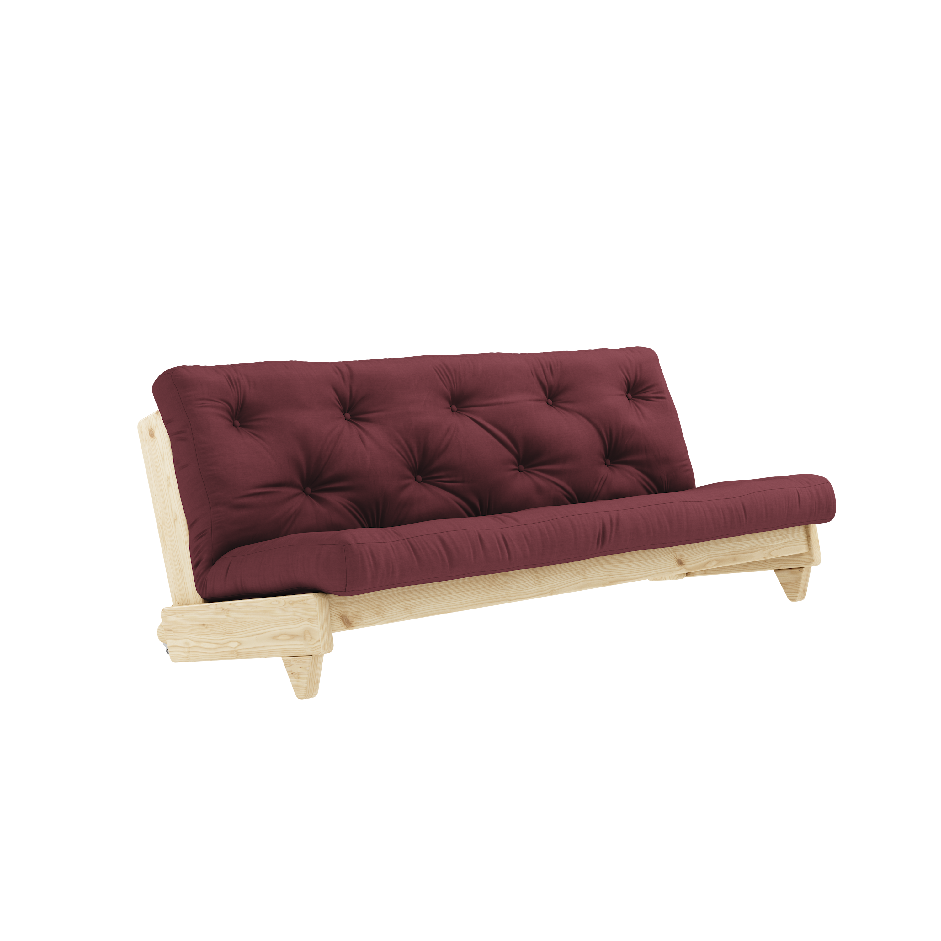 VITRINE LAQUÉE FRAÎCHE AVEC MATELAS FRAIS BORDEAUX