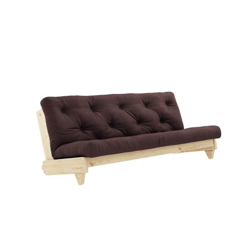 FRESH CLEAR LACQUERED W. FRESH MATTRESS BROWN