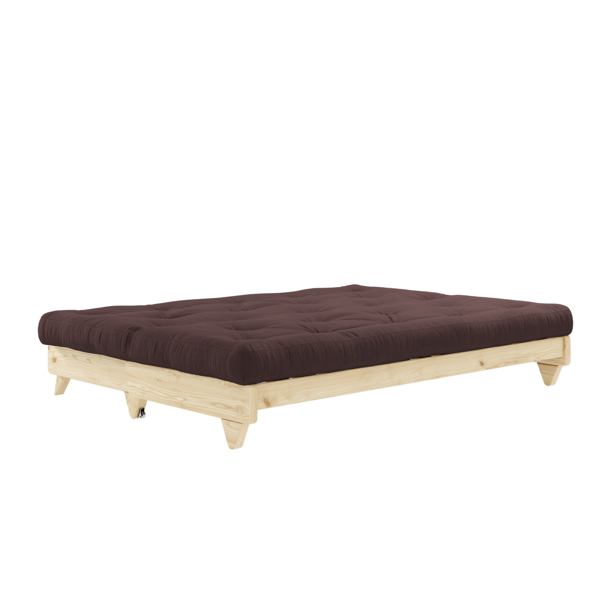 FRESH CLEAR LACQUERED W. FRESH MATTRESS BROWN