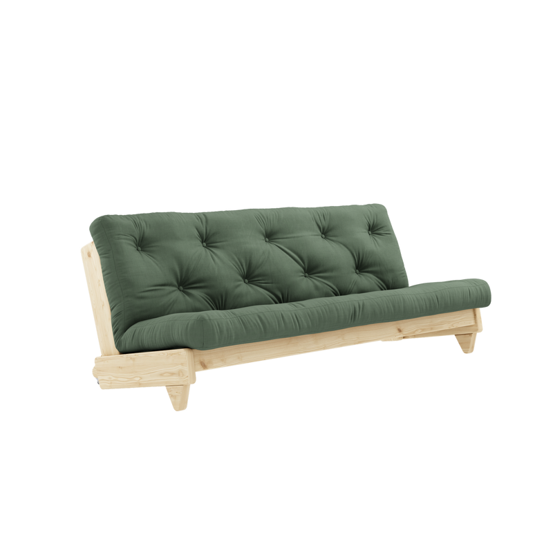 FRESH CLEAR LACQUERED W. FRESH MATTRESS OLIVE GREEN