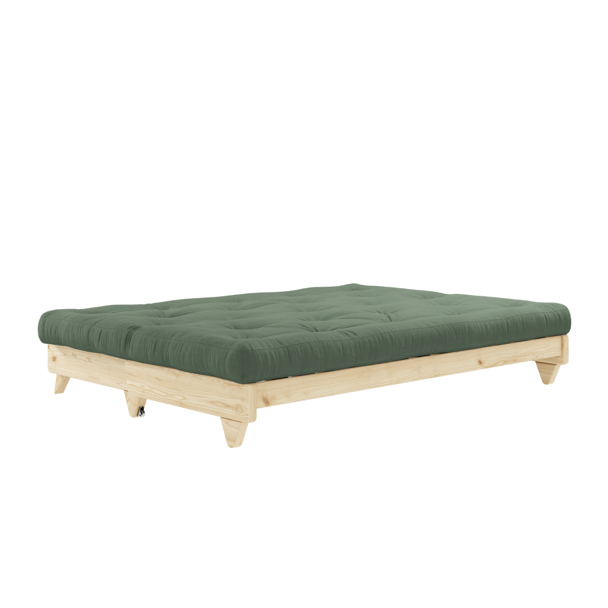 FRESH CLEAR LACQUERED W. FRESH MATTRESS OLIVE GREEN