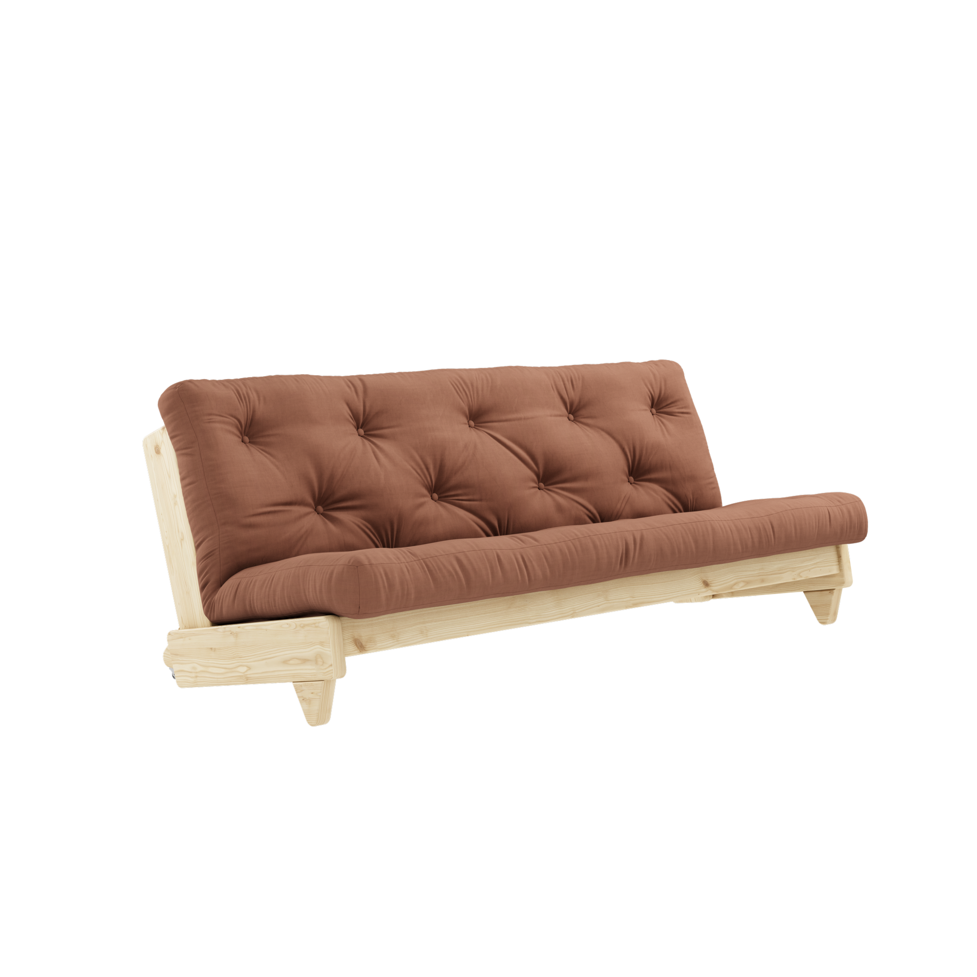 FRESH LAQUÉ TRANSPARENT AVEC MATELAS FRESH ARGILE BRUN
