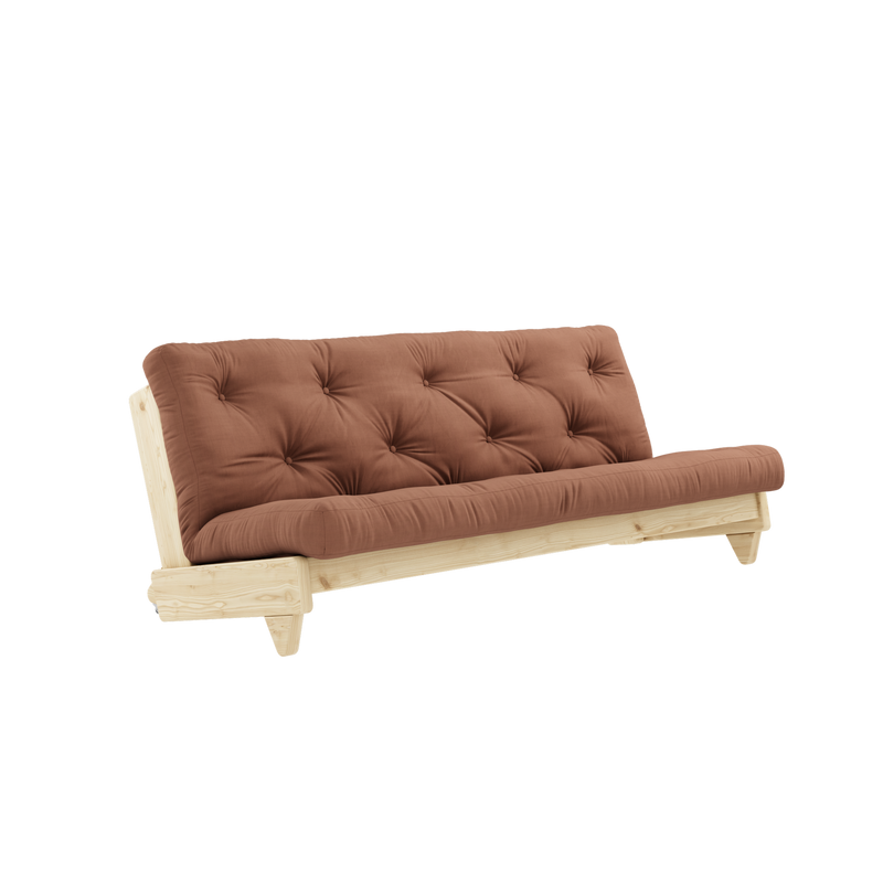 FRESH LAQUÉ TRANSPARENT AVEC MATELAS FRESH ARGILE BRUN