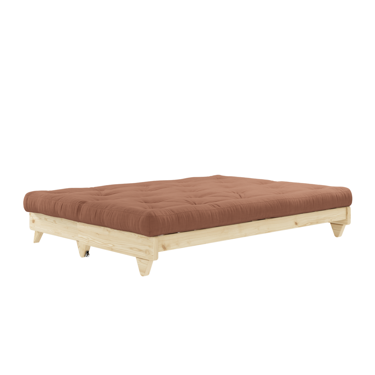 FRESH LAQUÉ TRANSPARENT AVEC MATELAS FRESH ARGILE BRUN