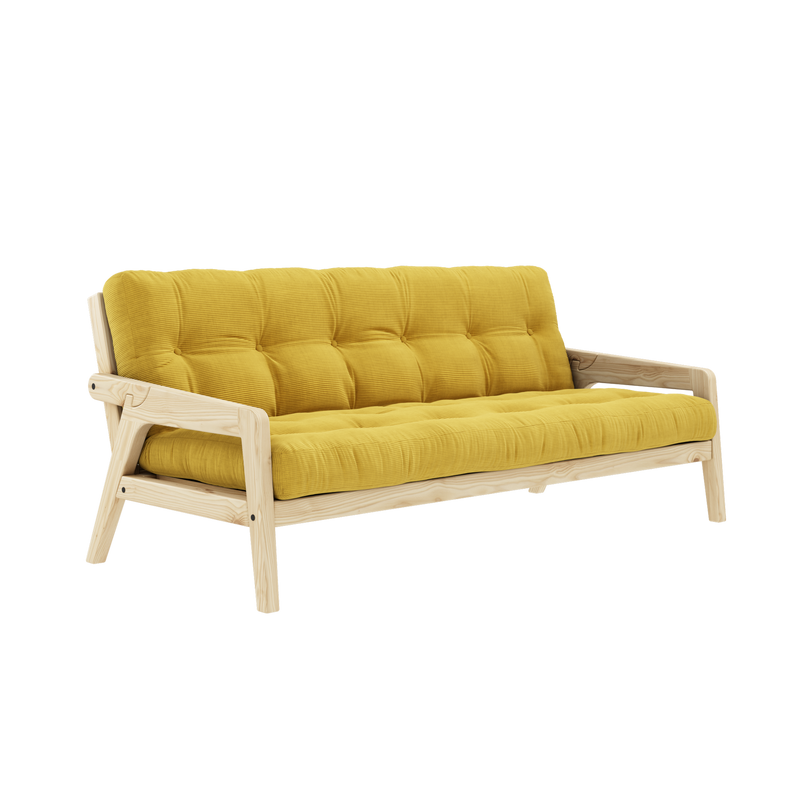 GRAB CLEAR LACQUERED W. 5-LAYER MIXED MATTRESS HONEY