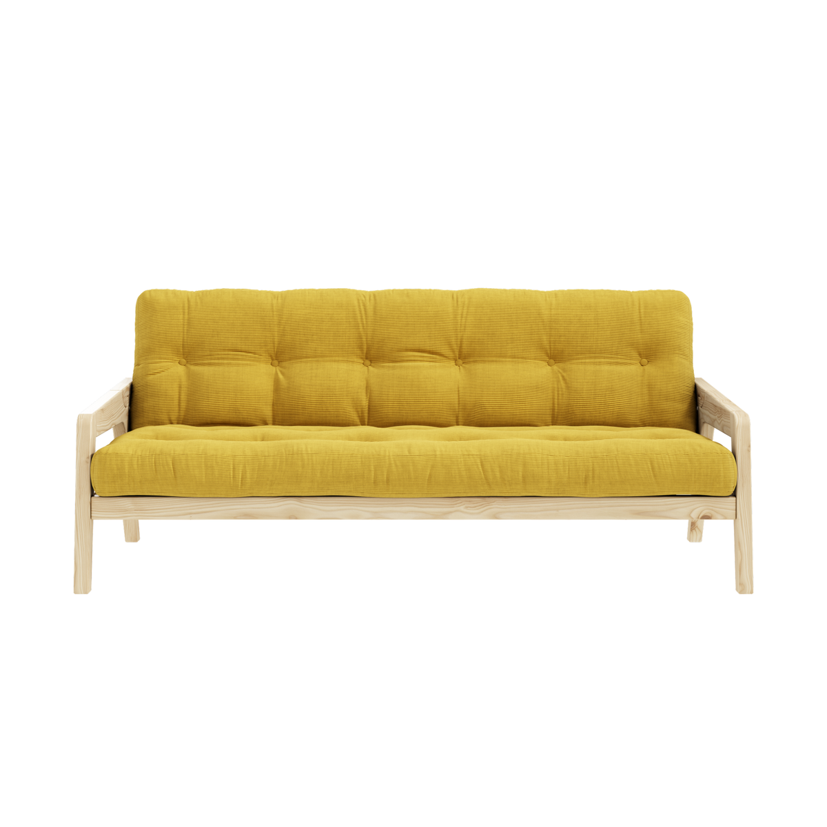 GRAB CLEAR LACQUERED W. 5-LAYER MIXED MATTRESS HONEY