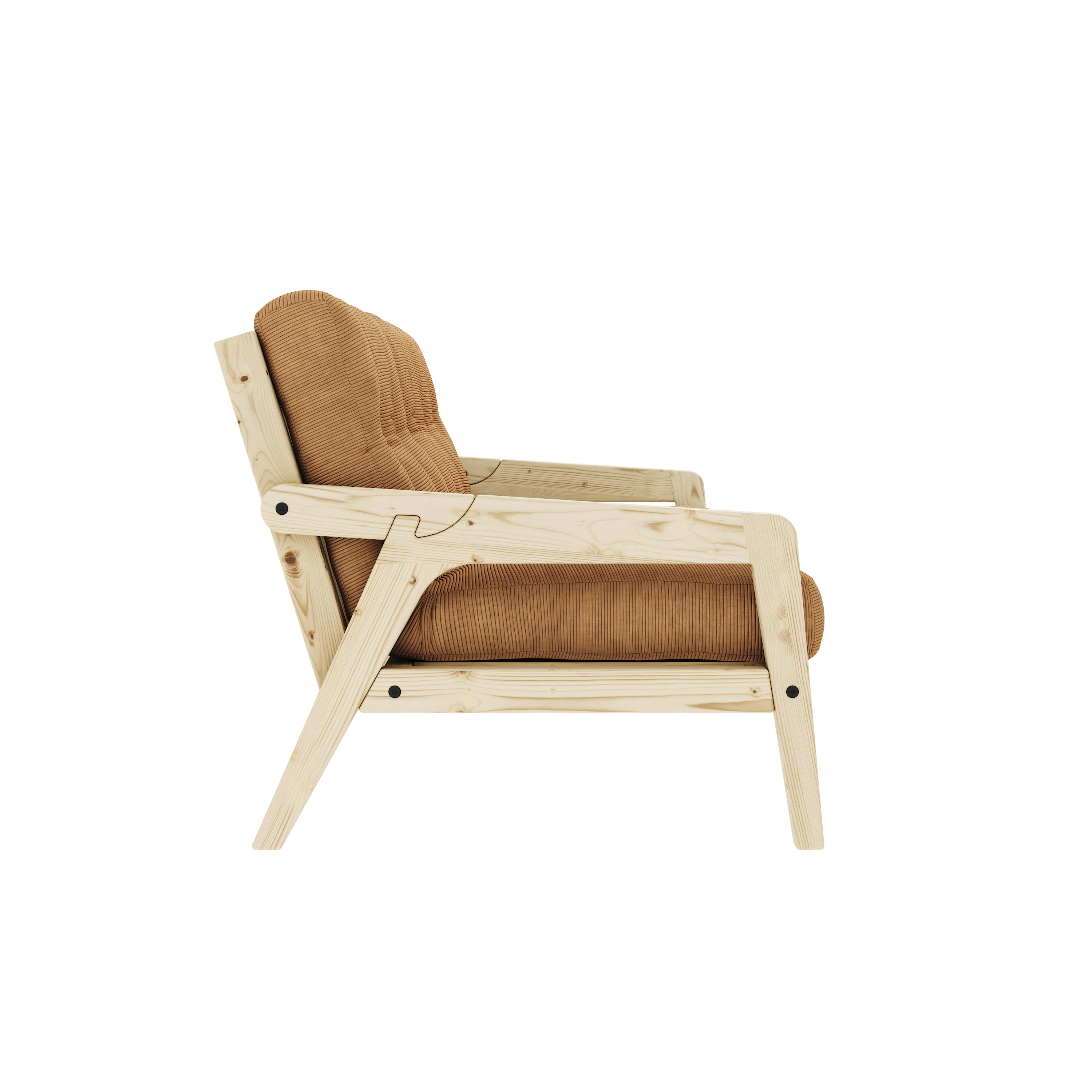 ATTRAPER VERNIS TRANSPARENT AVEC MATELAS MIXTE 5 COUCHES FUDGE BRUN