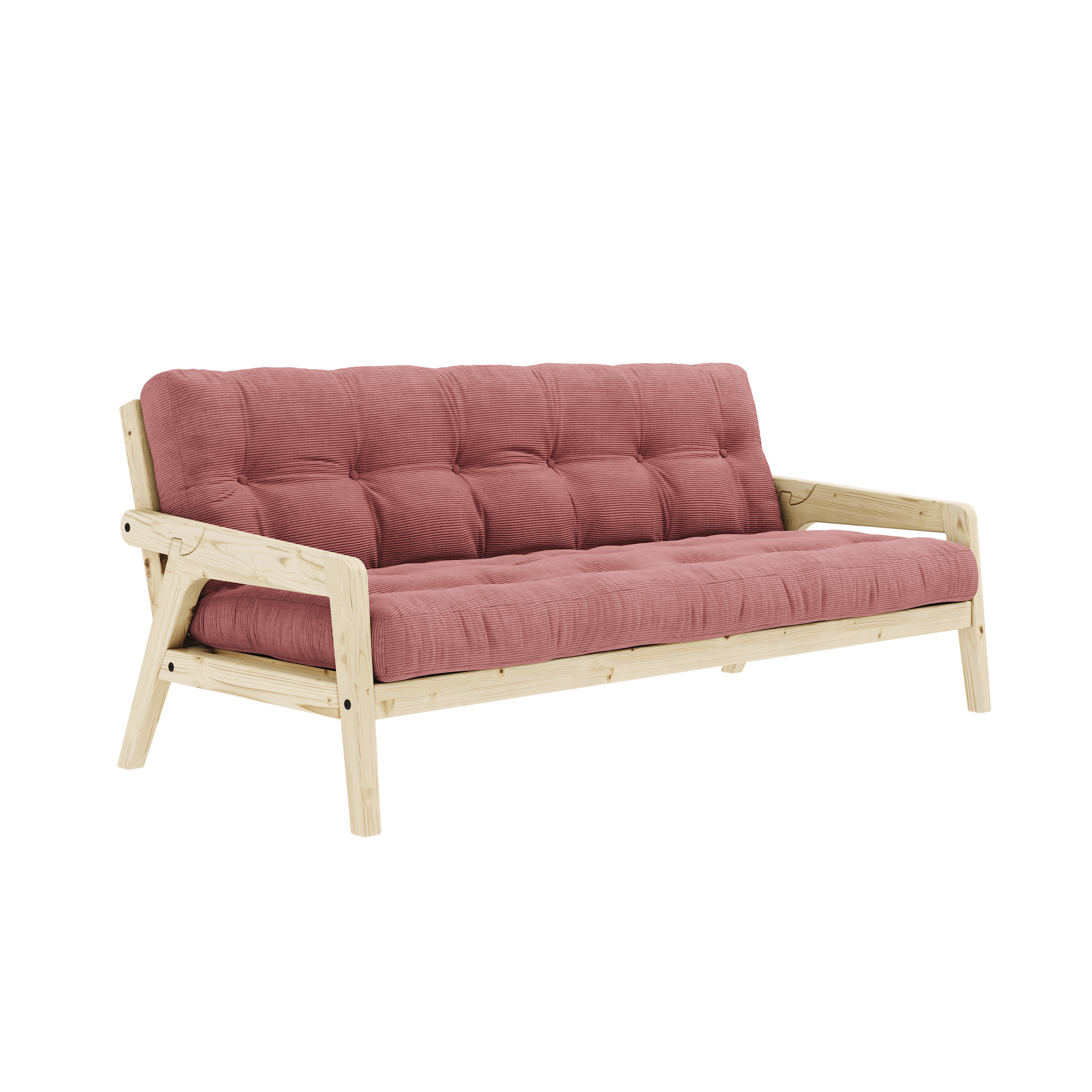 ATTRAPE LAQUE CLAIR AVEC MATELAS MIXTE 5 COUCHES SORBET ROSE
