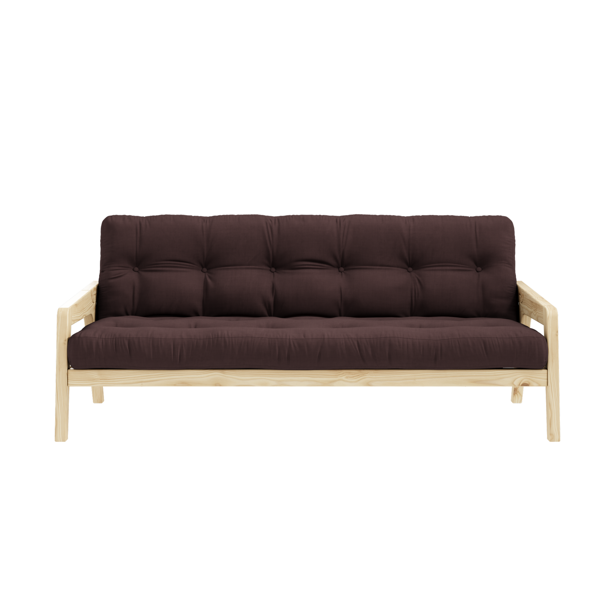 GRAB VERNIS TRANSPARENT AVEC MATELAS MIXTE 5 COUCHES MARRON