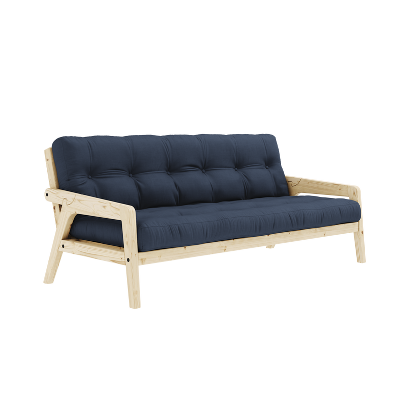 GRAB CLEAR LAQUERED W. 5-COUCHES MATELAS MIXTE NAVY