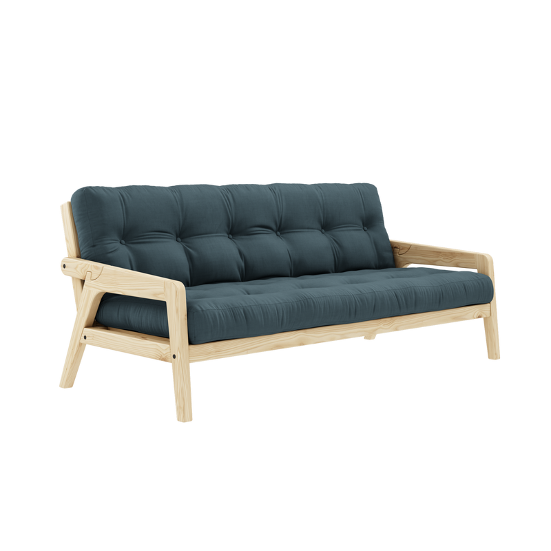 GRAB VERNIS TRANSPARENT AVEC MATELAS MIXTE 5 COUCHES BLEU PÉTROLE