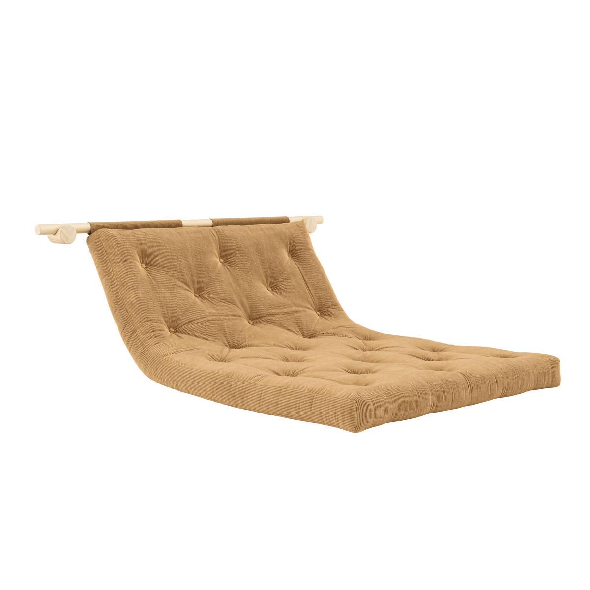 MATELAS HOOKED RAW 135 x 200 W. BRAVO COULEUR FUDGE BROWN