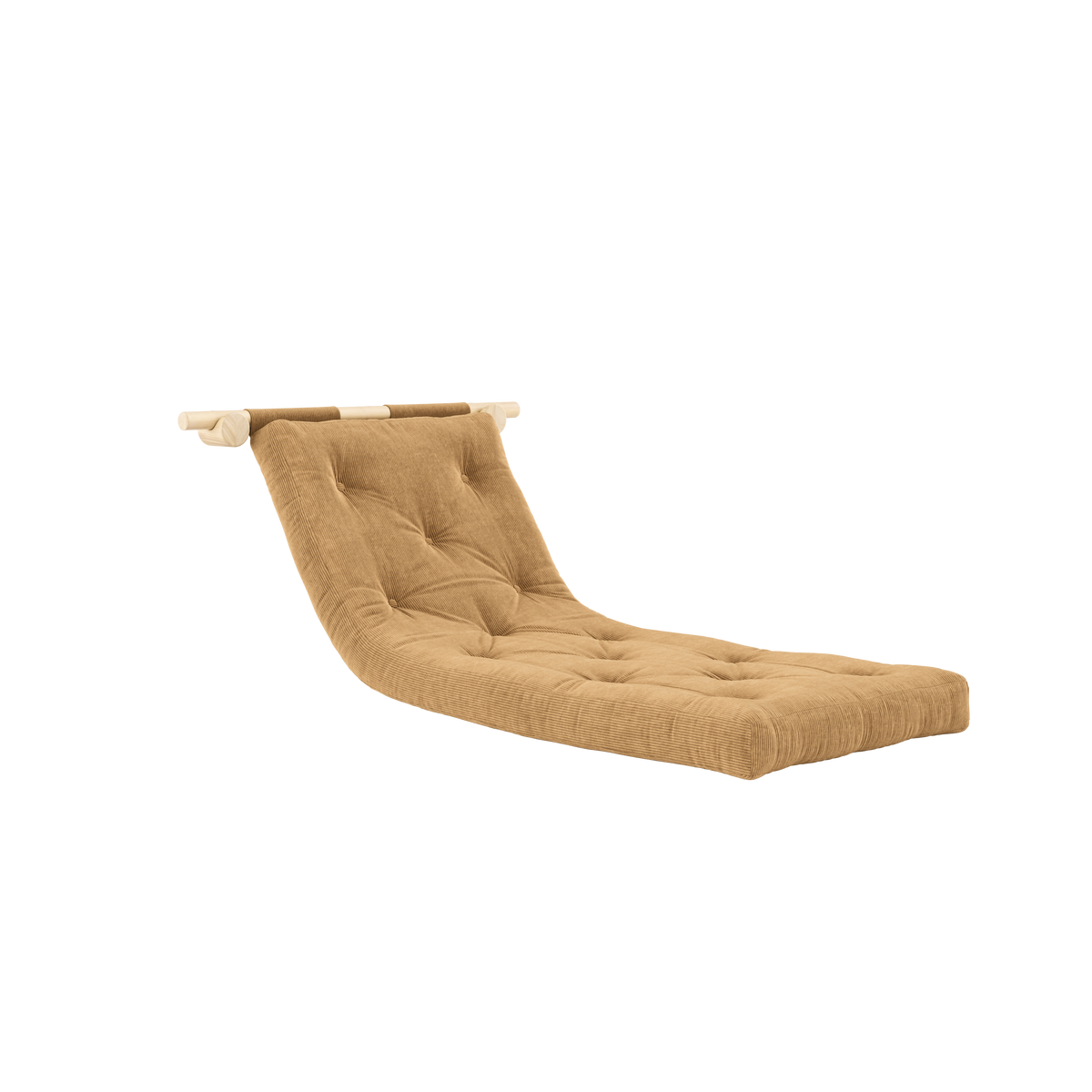 MATELAS BRAVO W. HOOKED RAW 75 x 200 CARAMEL BRUN