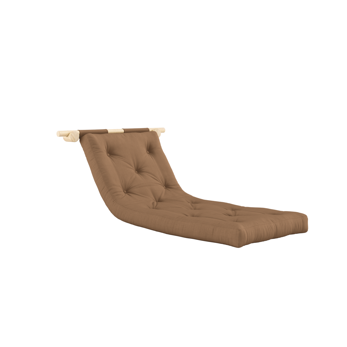 MATELAS HOOKED RAW 75 x 200 W. BRAVO MOCCA