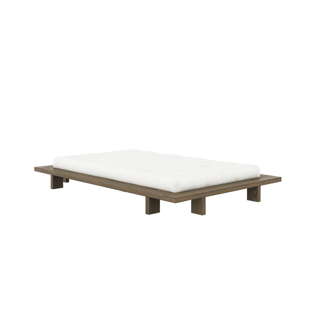 LIT JAPAN BED CAROB MARRON 120 X 200