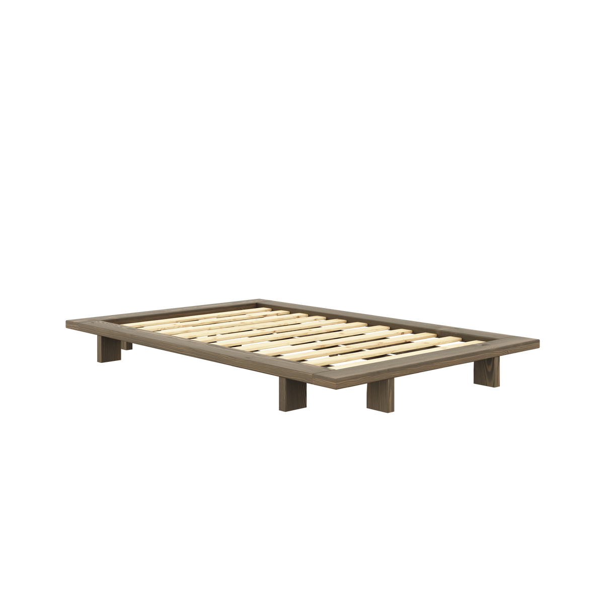 LIT JAPAN BED CAROB MARRON 120 X 200