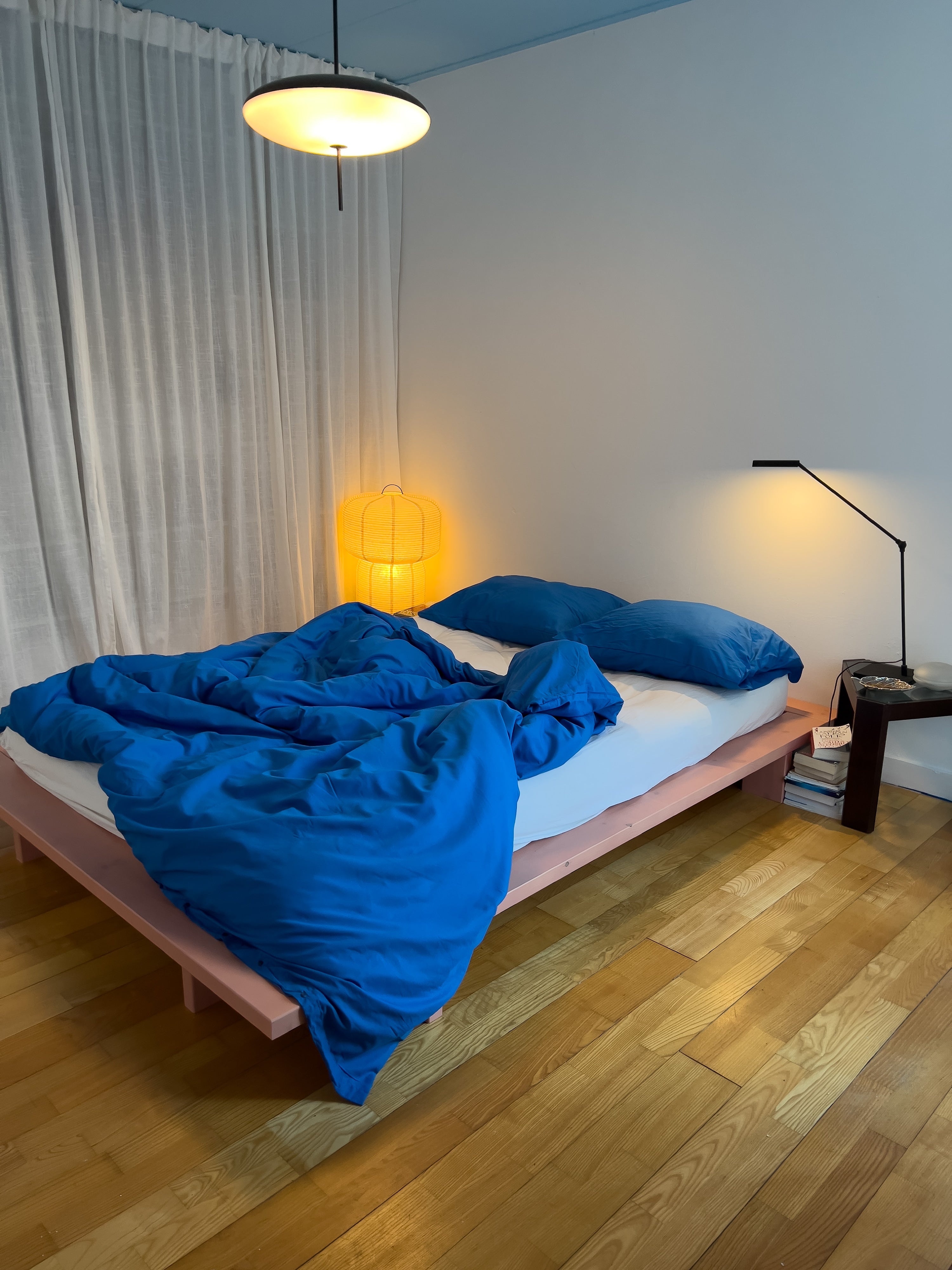 JAPAN BED PINK SKY 140 X 200