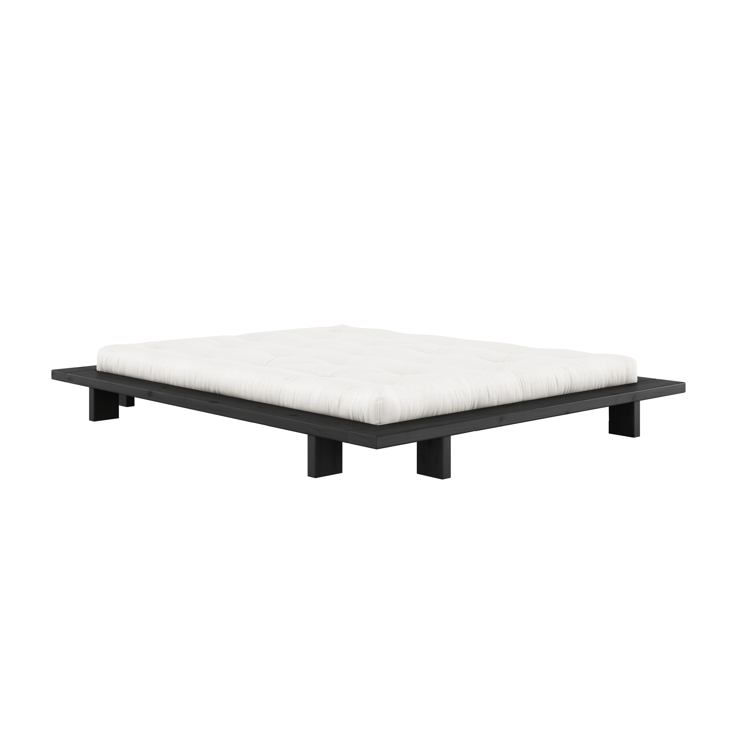 JAPAN BED BLACK NIGHT 160 X 200