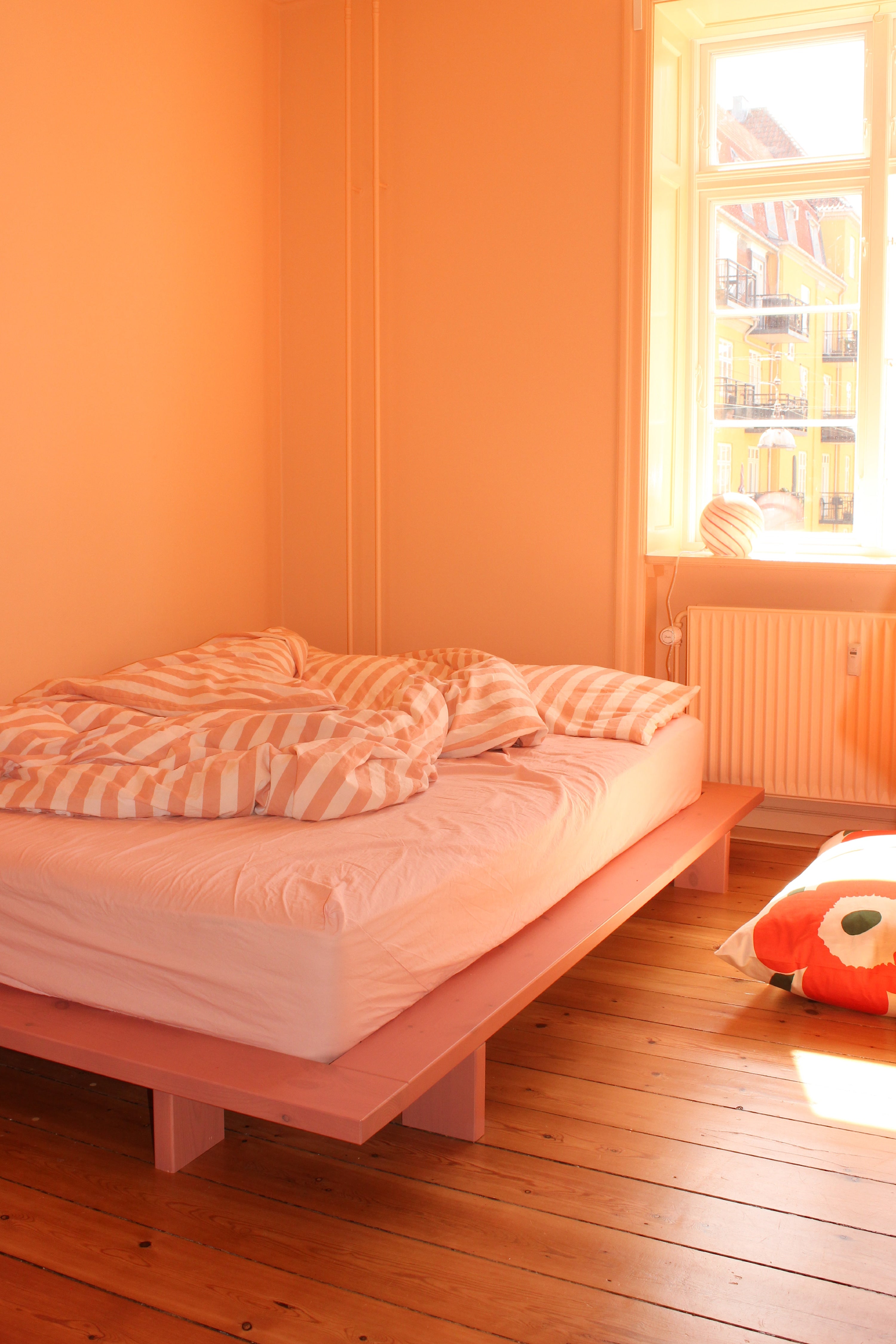 JAPAN BED PINK SKY 140 X 200