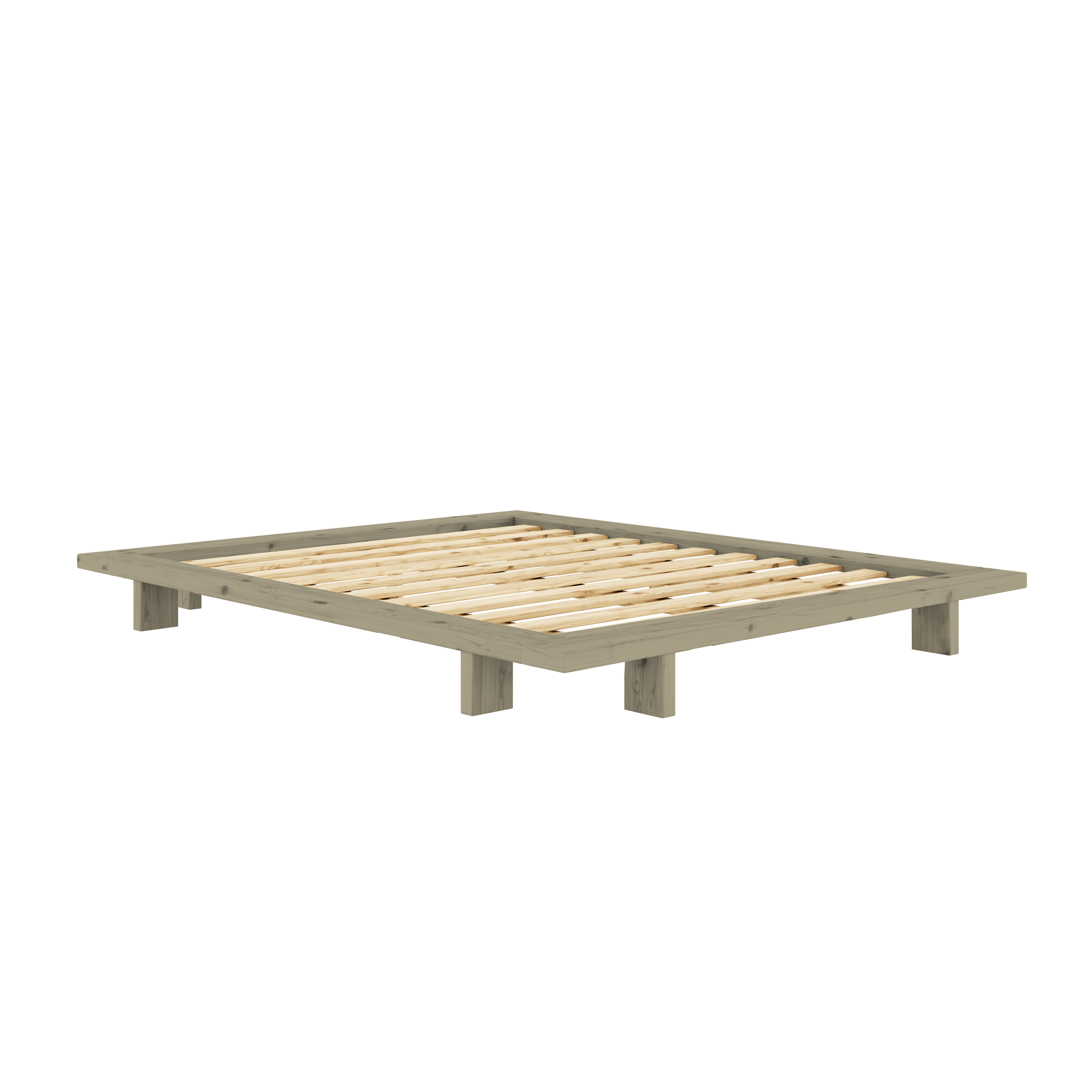 JAPAN BED SAGE GREEN 160X200
