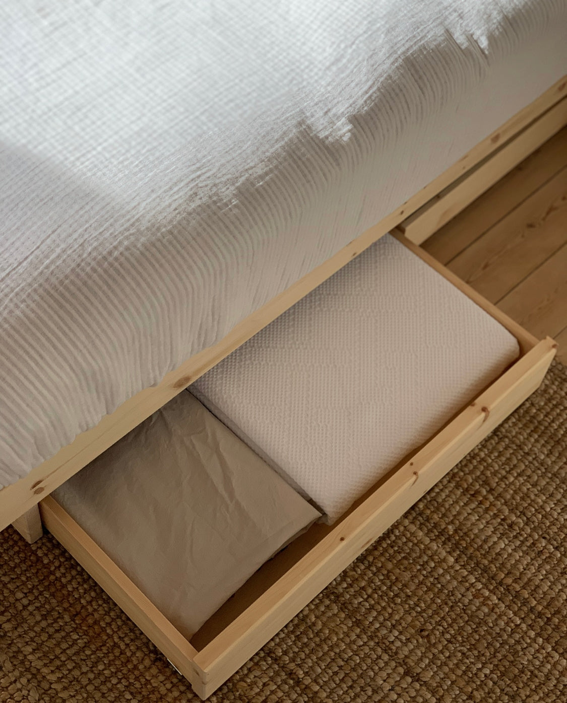 KANSO BED RAW 90 X 200
