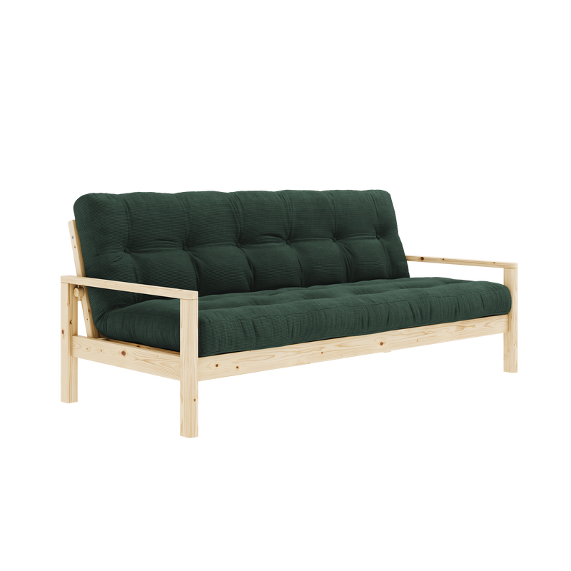 POINTE BOUTON VERNIS CLAIR AVEC MATELAS MIXTE 5 COUCHES ALGUES