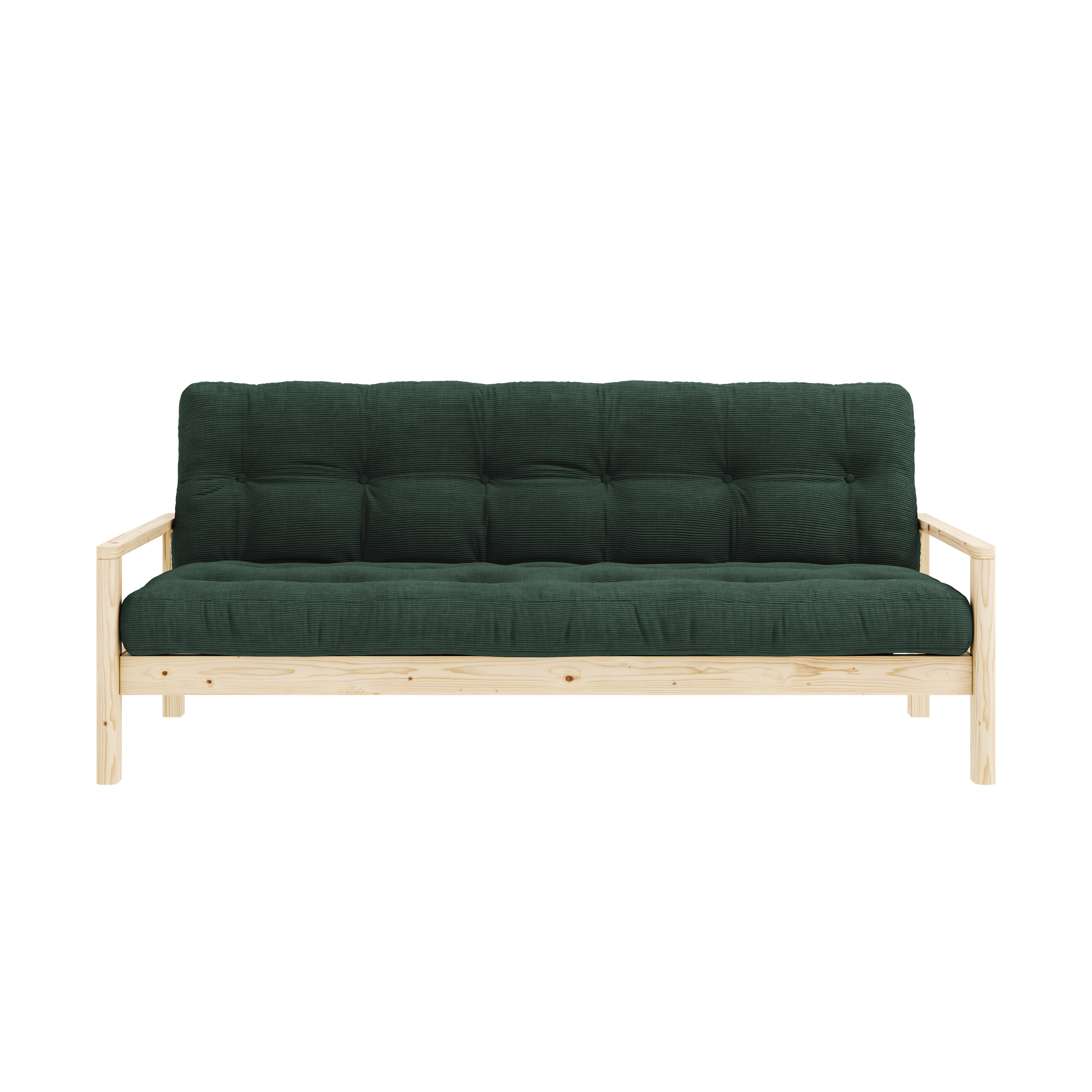 POINTE BOUTON VERNIS CLAIR AVEC MATELAS MIXTE 5 COUCHES ALGUES