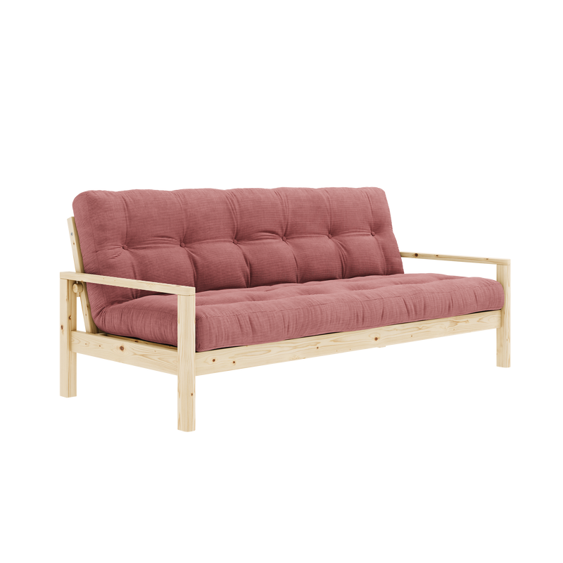 POIGNÉE TRANSPARENTE VERNIS. MATELAS MIXTE 5 COUCHES SOFT MAT SORBET ROSE