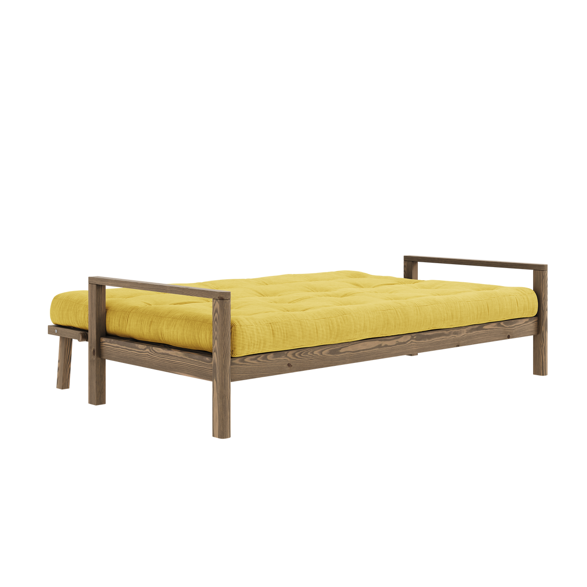 KNOB CAROB BROWN W. 5-LAYER MIXED MATTRESS HONEY