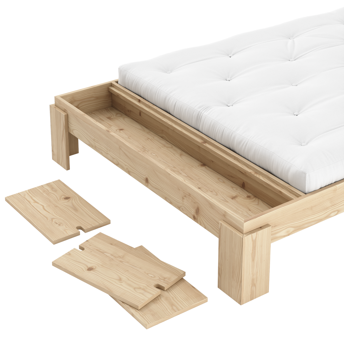 LAYERS BED BENCH CLEAR 180 X 200