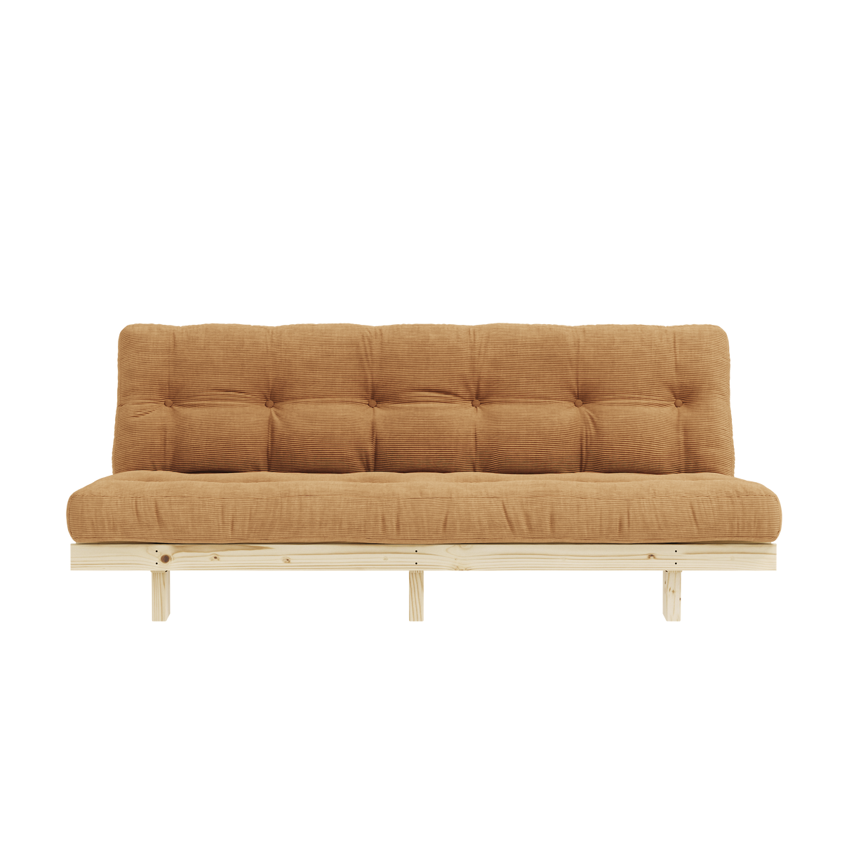 LEAN RAW 130 X 190 W. 5-LAYER MIXED MATTRESS FUDGE BROWN